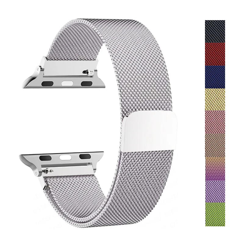 Mesh Coil Strip - Milanese Loop Strap For Apple Watch