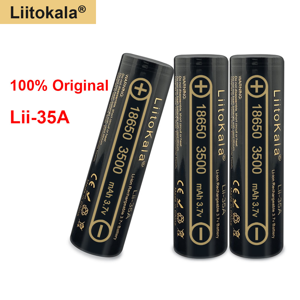 Vape Battery 18650 - 100% Original high quality Liitokala 18650
