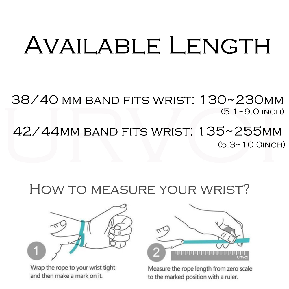 URVOI Mesh band for Apple Watc – Mesh Coil Strip Bewertung und Preis