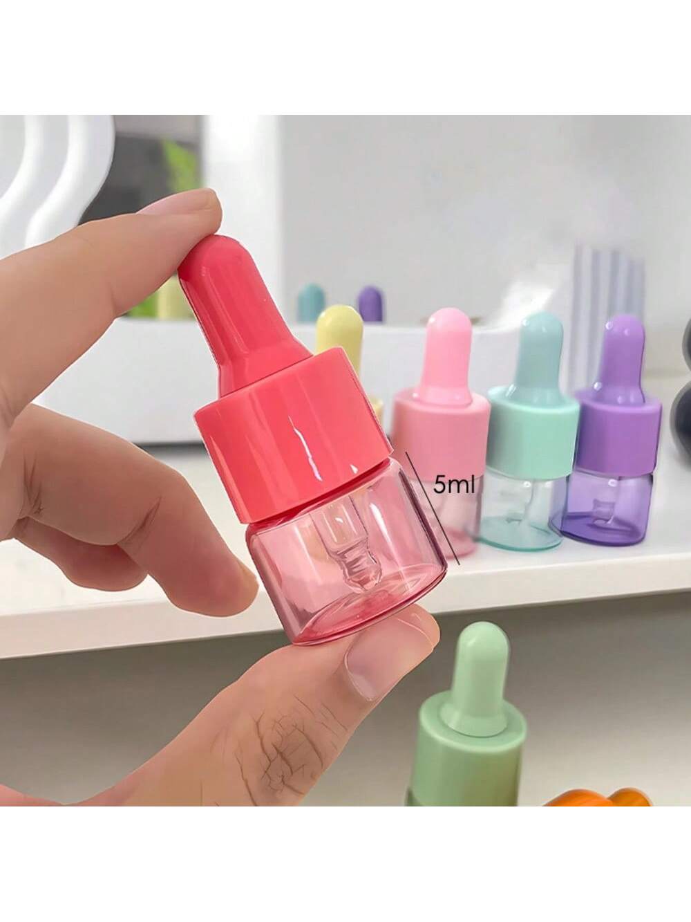 5 Pcs 5ml 10ml Colored Glass D – Juice Bottle Dropper Bewertung und Preis