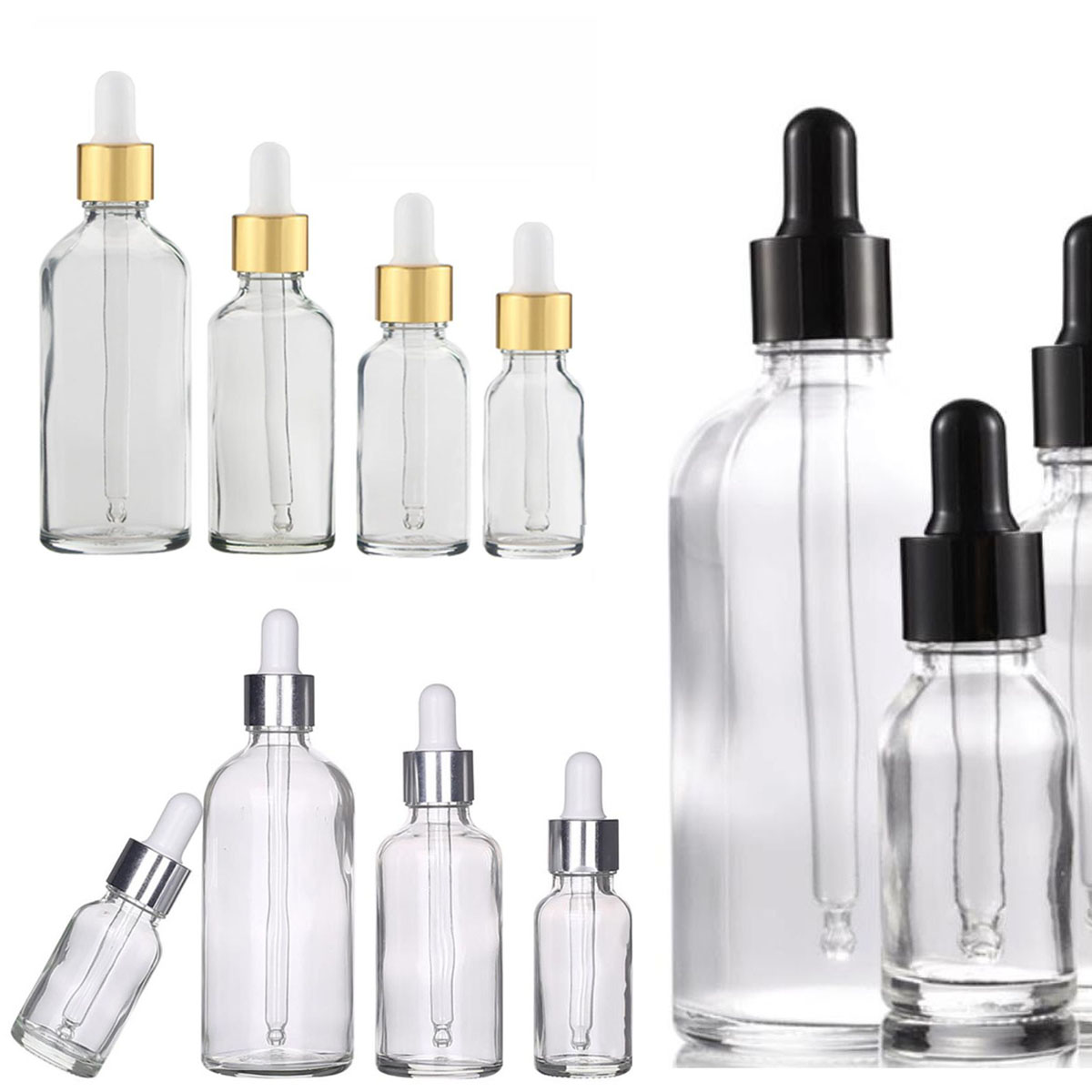 5/10/15/30/50/0ml Clear Glass  – Juice Bottle Dropper Bewertung und Preis