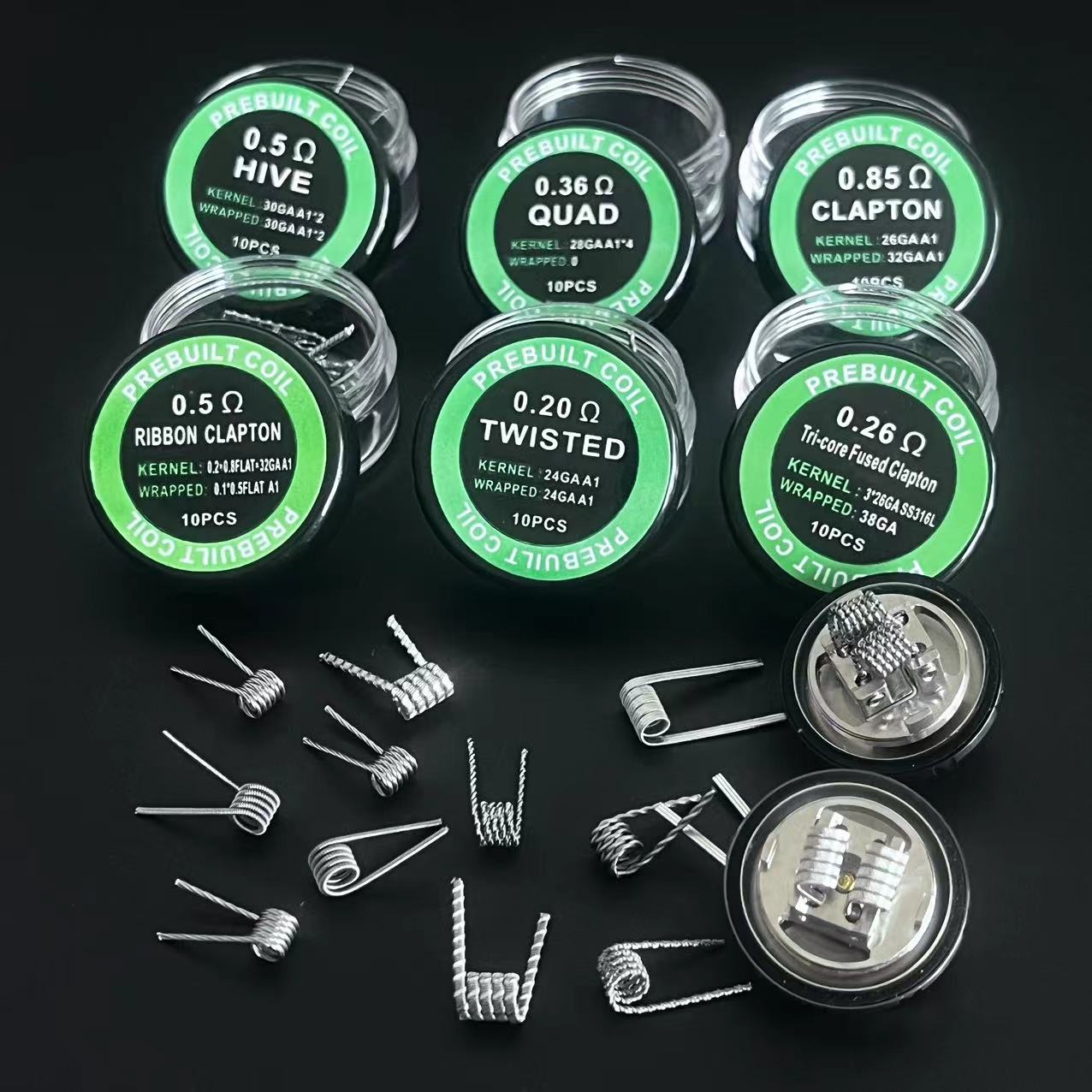 50pcs/30pcs/20pcs/10pcs DL RDL – Clapton Wire Pre Built Bewertung und Preis