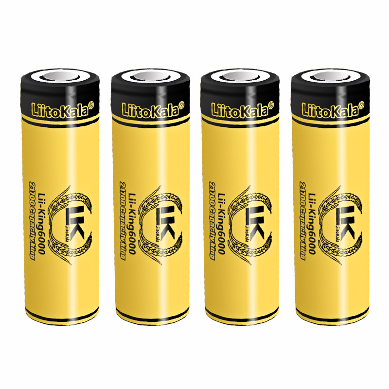 4pcs LiitoKala 3.7V 18650/2170 – Vape Battery 18650 Bewertung und Preis