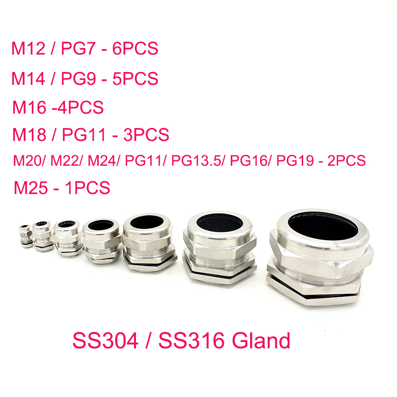 Stainless Steel Cable Gland SS – Stainless Wire Ss316 Bewertung und Preis