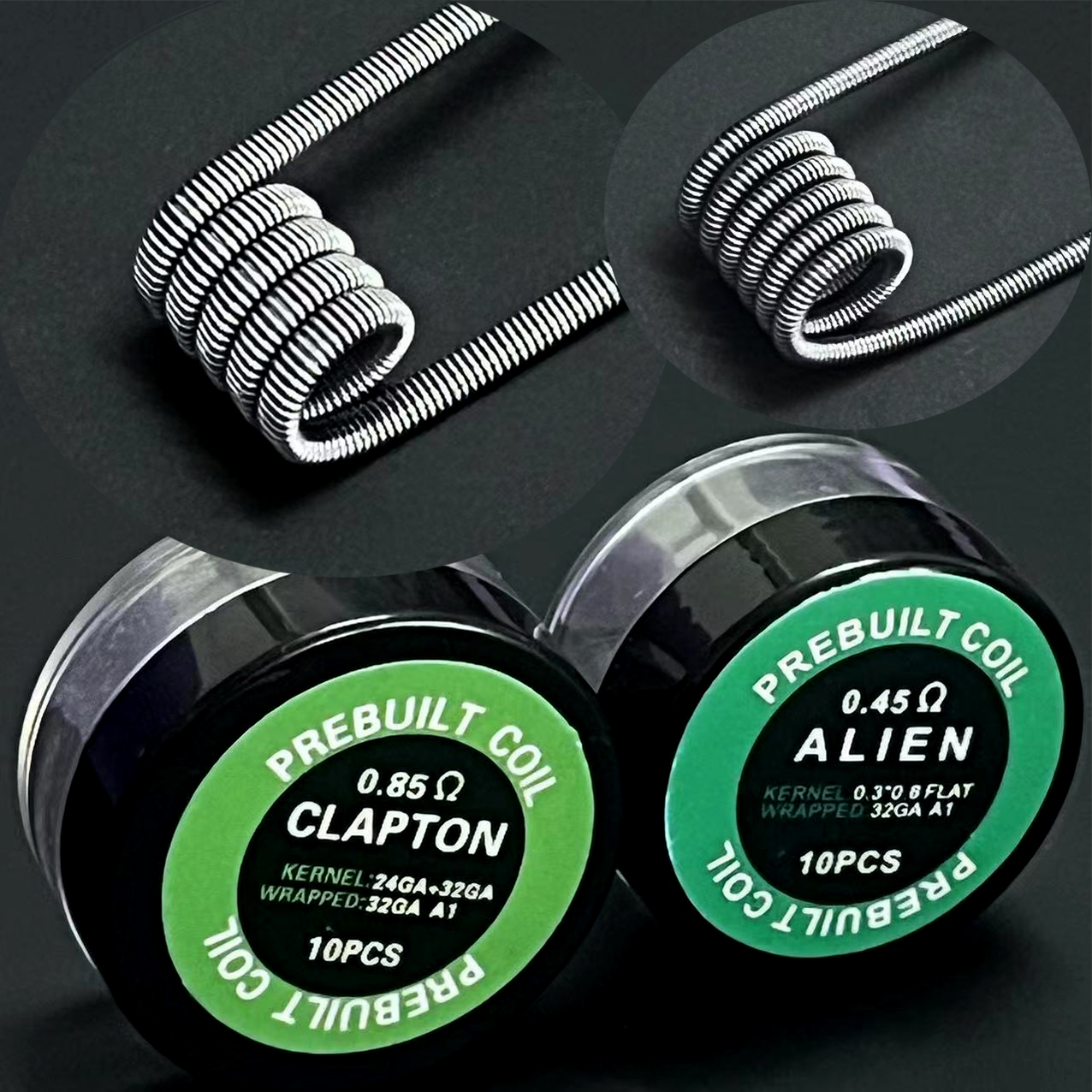 High Quality 3.0 Inner Diamete – Clapton Wire Pre Built Bewertung und Preis