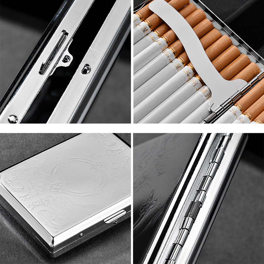20-Cigarette （Freeform）Silver  – Smoking & Vaping Accessories Bewertung und Preis