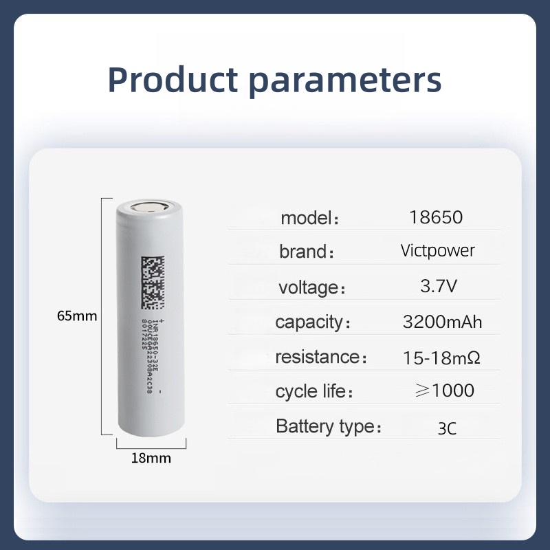 Victpower 10-Pack 3500mAh 1865 – Vape Battery 18650 Bewertung und Preis