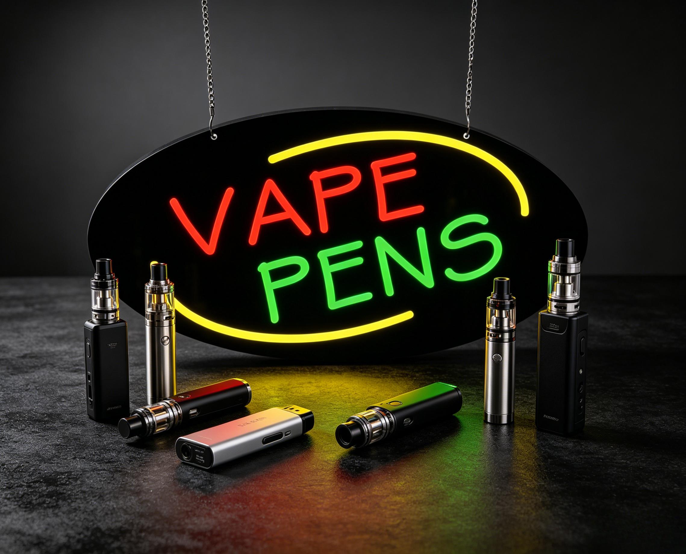 Vape Pens Neon Sign Dimmable L – Vaping Store Bewertung und Preis