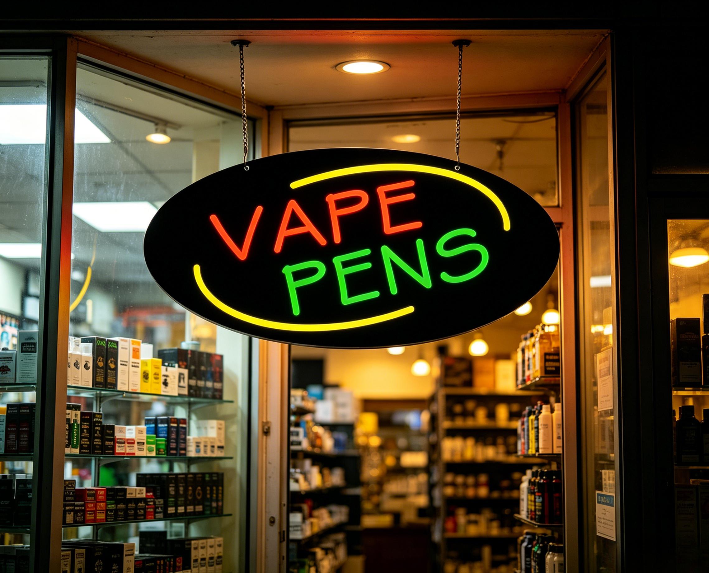 Vape Pens Neon Sign Dimmable L – Vaping Store Bewertung und Preis