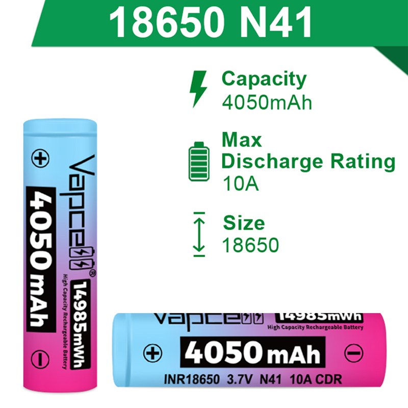 Original Vapcell N41 INR 18650 – Vape Battery 18650 Bewertung und Preis