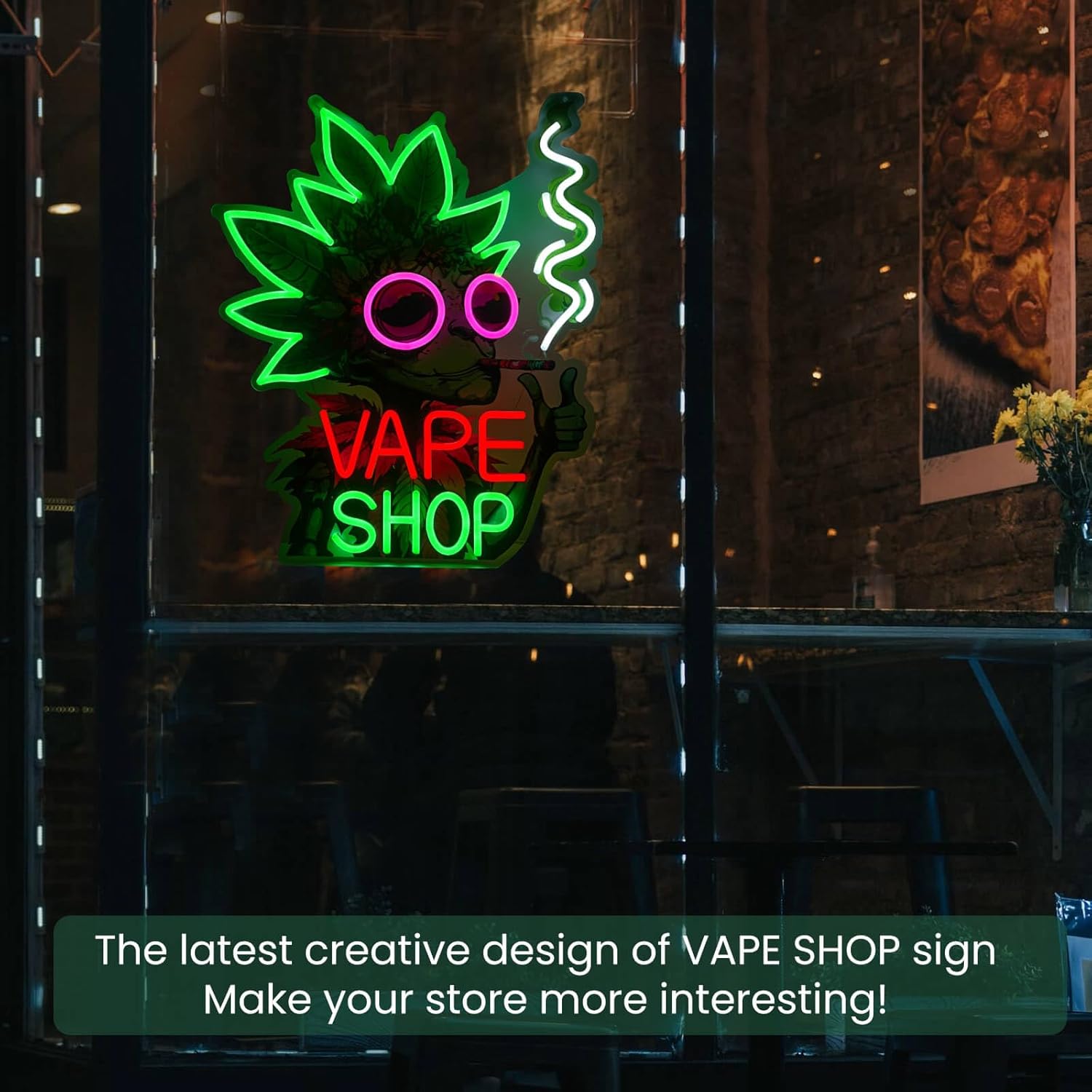 VAPE SHOP Neon Sign Business A – Vaping Store Bewertung und Preis