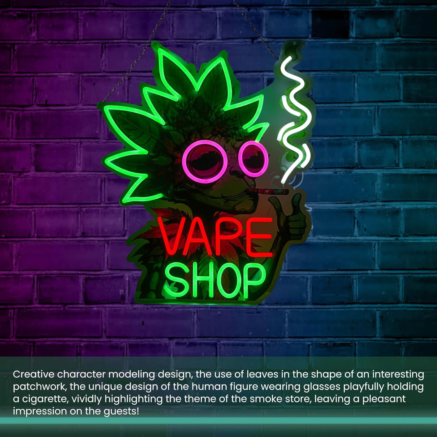 VAPE SHOP Neon Sign Business A – Vaping Store Bewertung und Preis