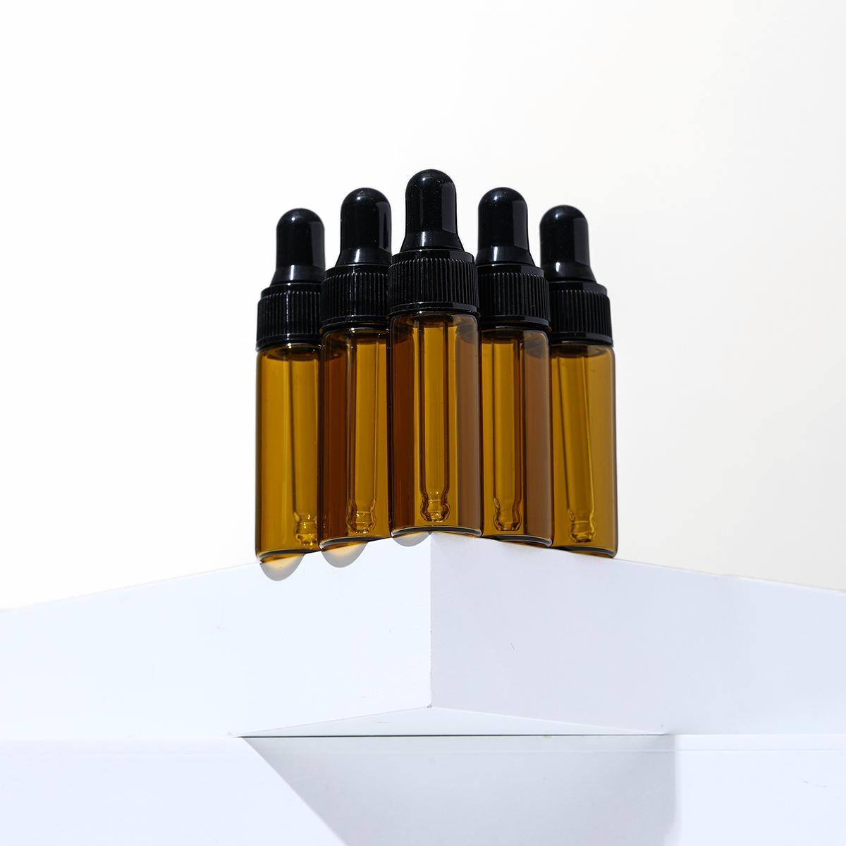 10pcs Dark Amber Glass Dropper – Juice Bottle Dropper Bewertung und Preis