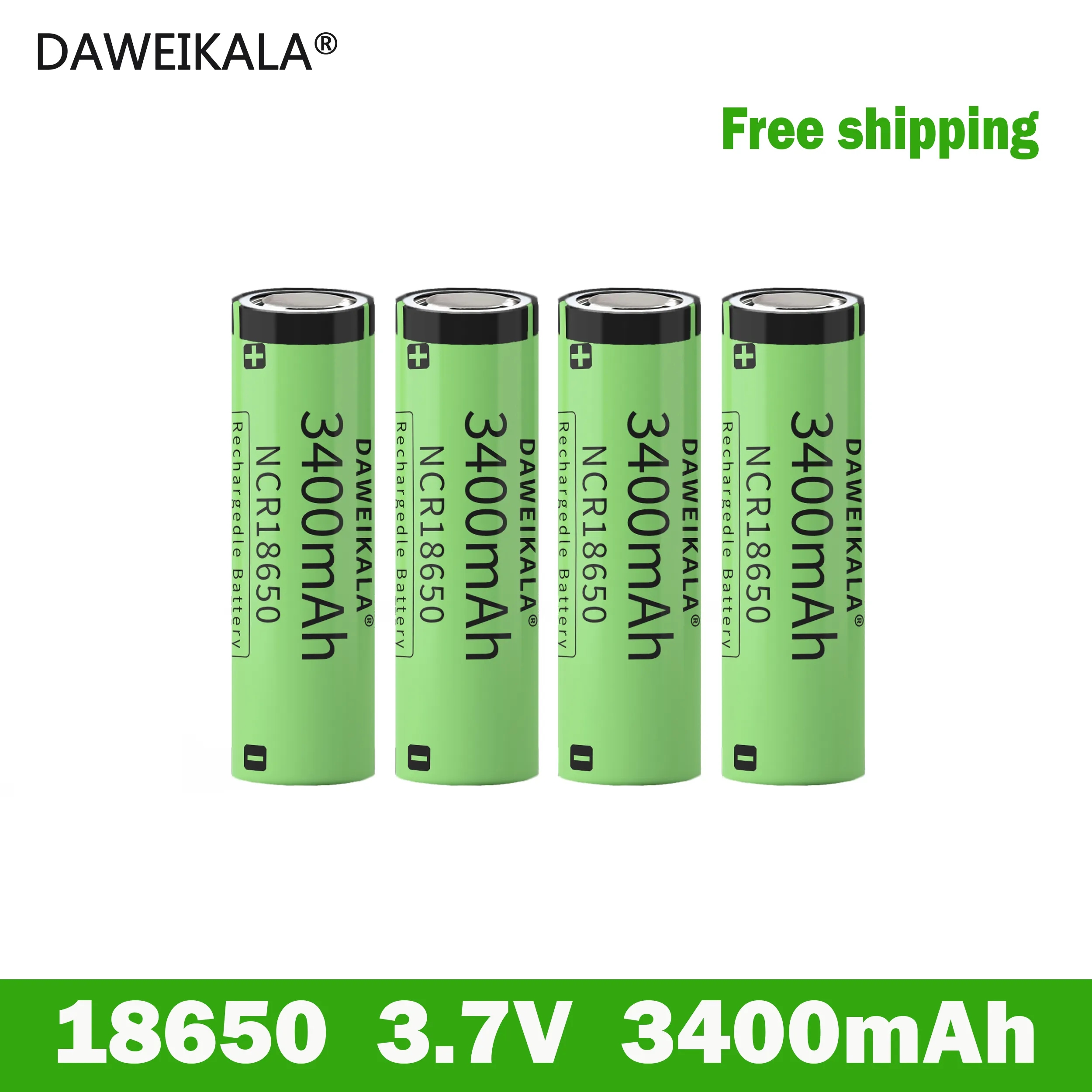 Premium 18650B 3400mAh 3.7V Ba – Vape Battery 18650 Bewertung und Preis