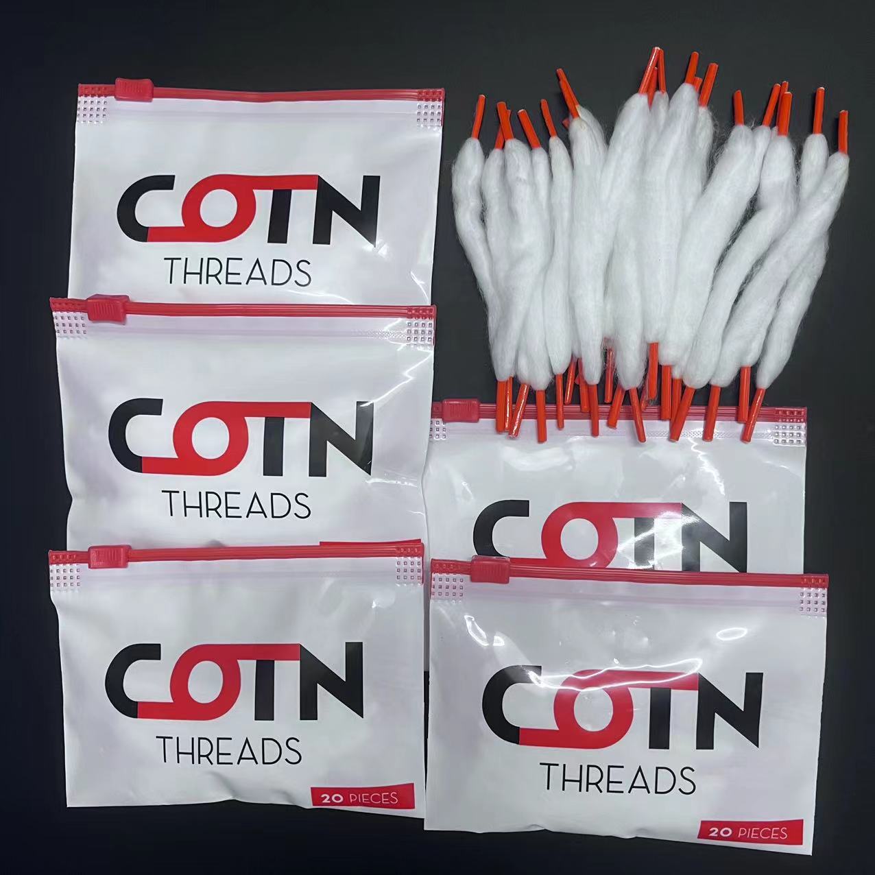100/60/20pcs Prebuilt Wire Coi – Cotton Wick Organic Bewertung und Preis