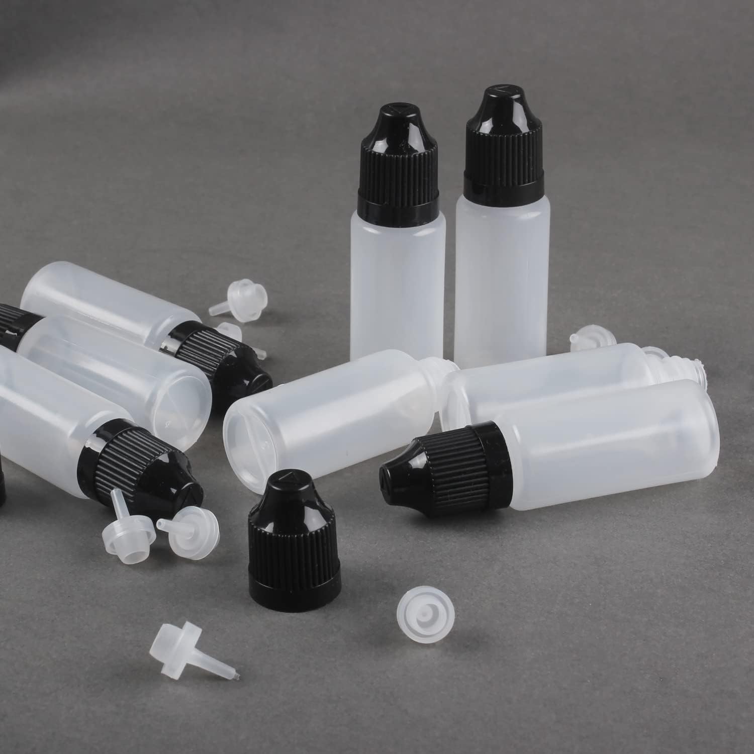 10Pcs  LDPE 15ml Thin Tip Drop – Juice Bottle Dropper Bewertung und Preis