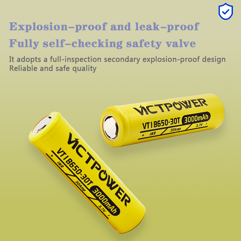 30A Continuous Drain Vicpower  – Vape Battery 18650 Bewertung und Preis