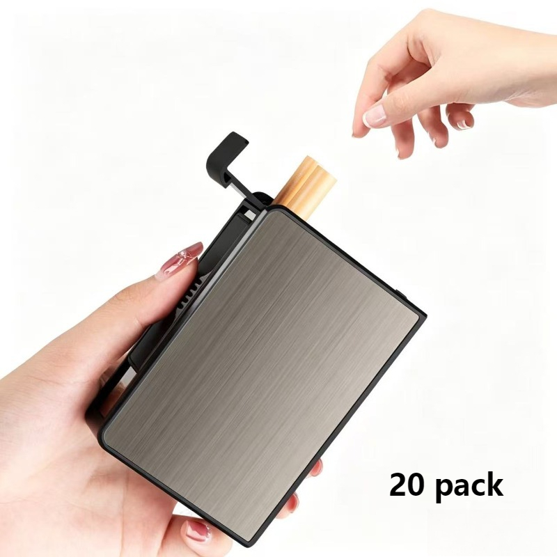 Portable Cigarette Case Metal  – Smoking & Vaping Accessories Bewertung und Preis