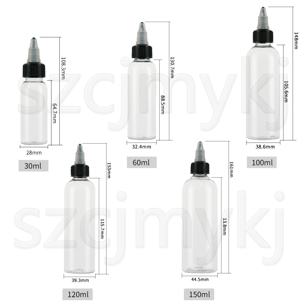 5Pcs 30ml/60ml/100ml/120ml/150 – Juice Bottle Dropper Bewertung und Preis