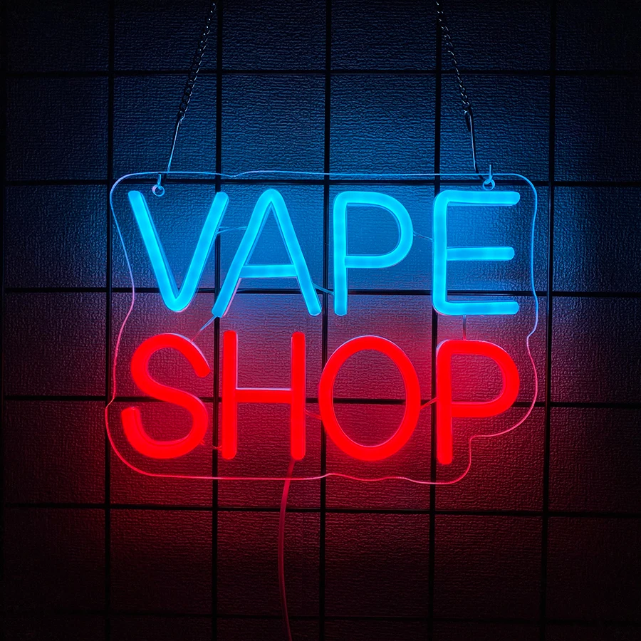 Vape Shop Neon Sign For Wall D – Vaping Store Bewertung und Preis