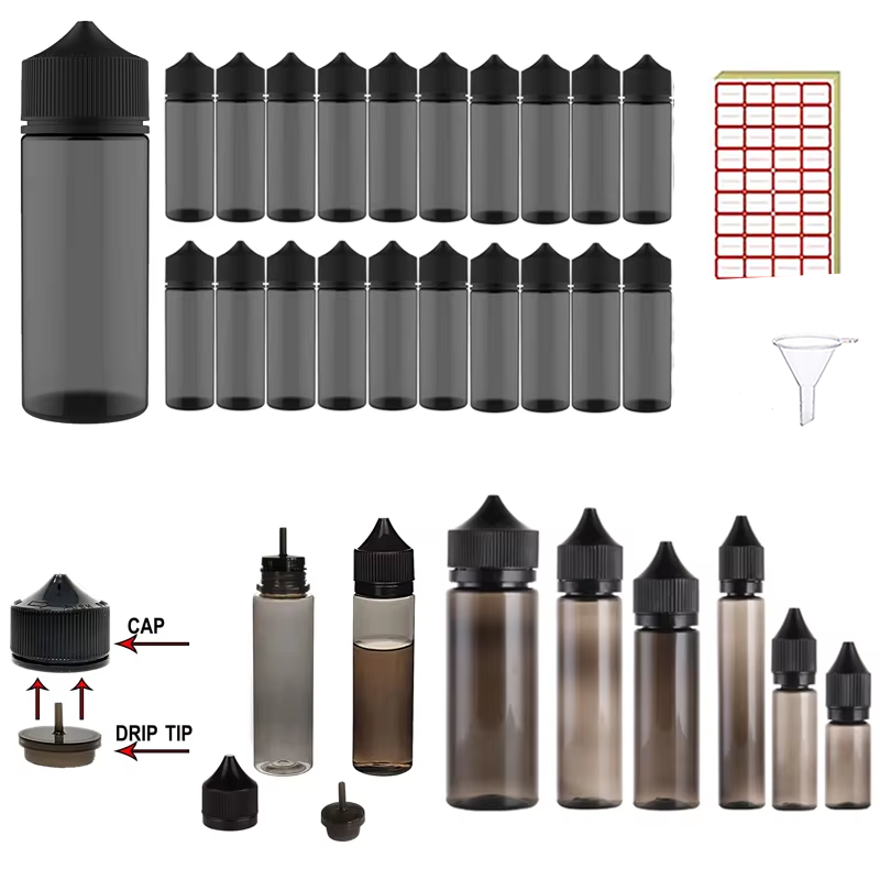 20 Pcs30-120ml PET Empty Bottl – Juice Bottle Dropper Bewertung und Preis