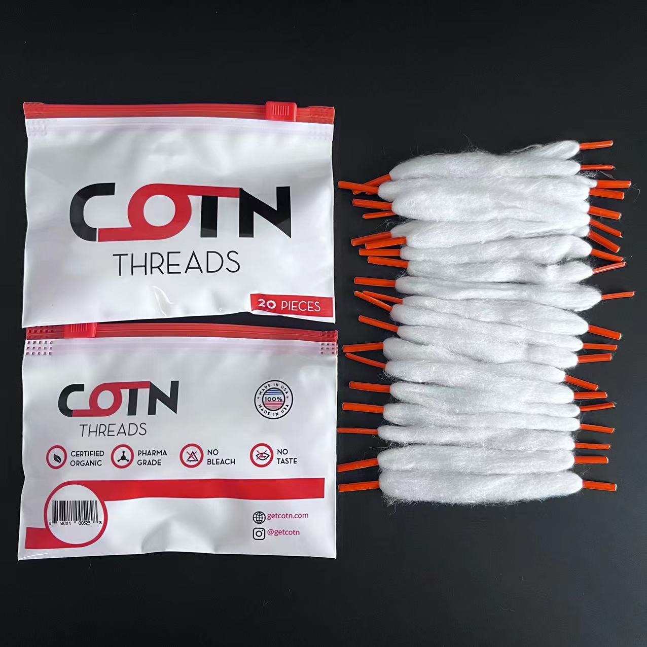 10Bag COTN Wick PreBuilt Organ – Cotton Wick Organic Bewertung und Preis