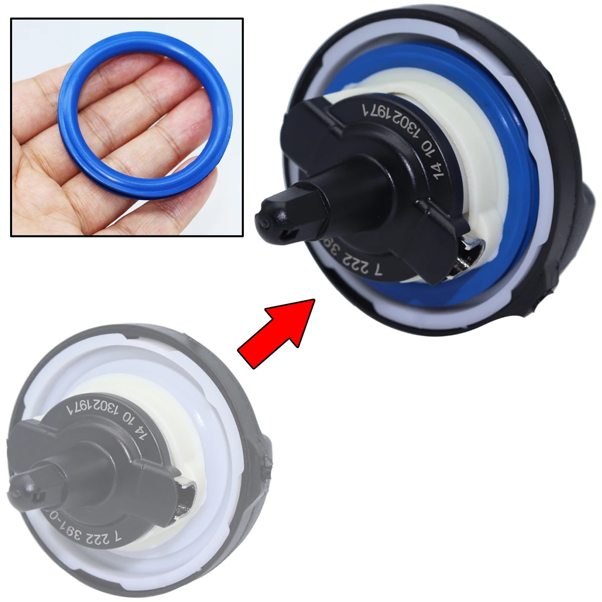 Tank Cap Seal Fuel Filler Gas  – Tank O-Ring Seal Bewertung und Preis
