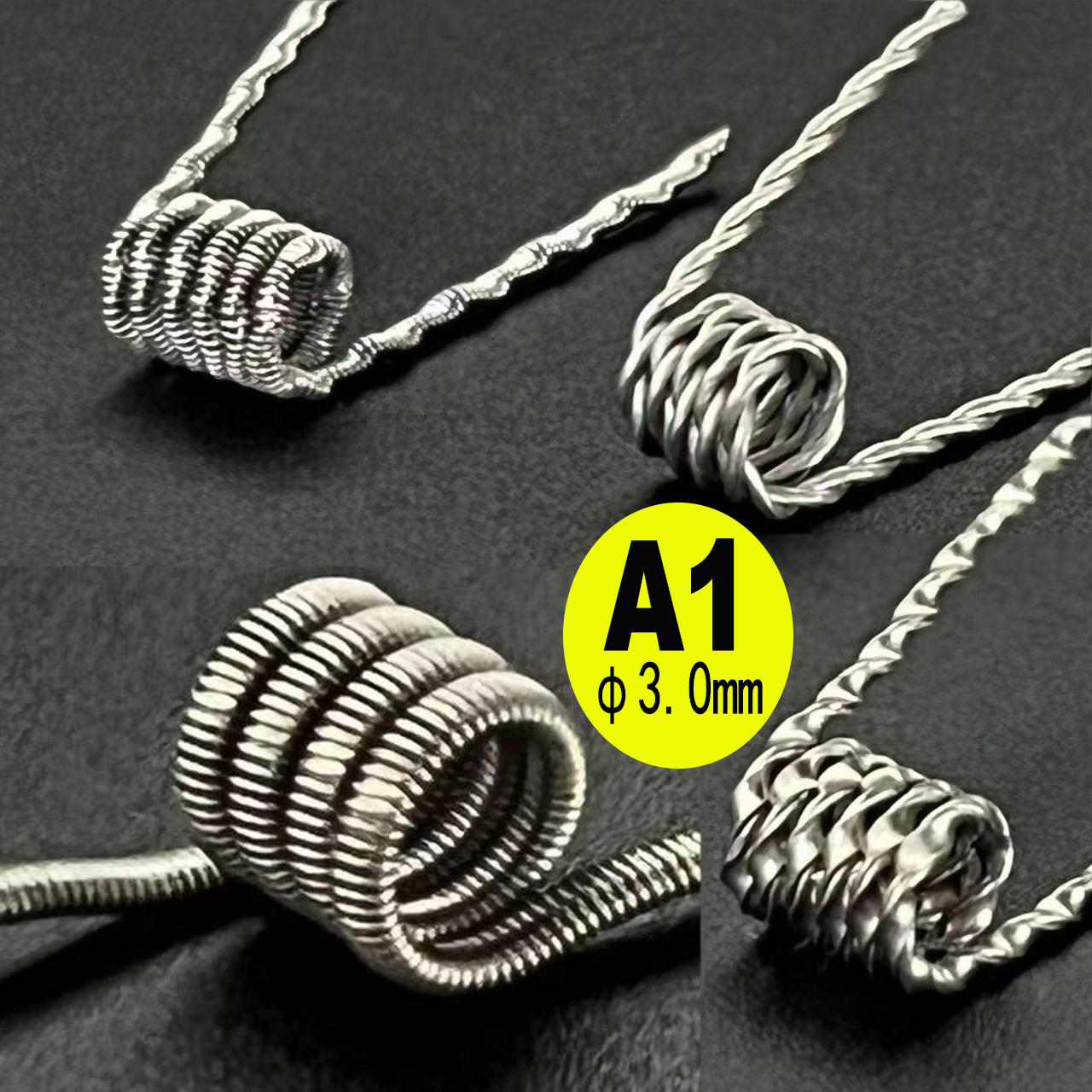 100-10PCS 3mm Diameter DL/DTL/ – Clapton Wire Pre Built Bewertung und Preis