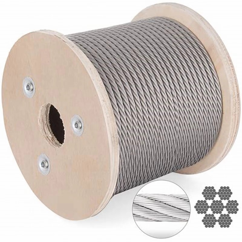 Wire Rope 7X19 Diameter 3.18mm – Stainless Wire Ss316 Bewertung und Preis
