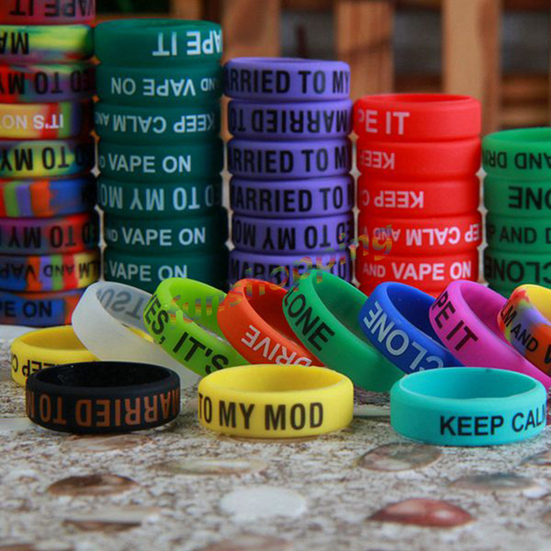 10 pcs / Lot Multi-color Anti- – Vape Band Silicone Bewertung und Preis