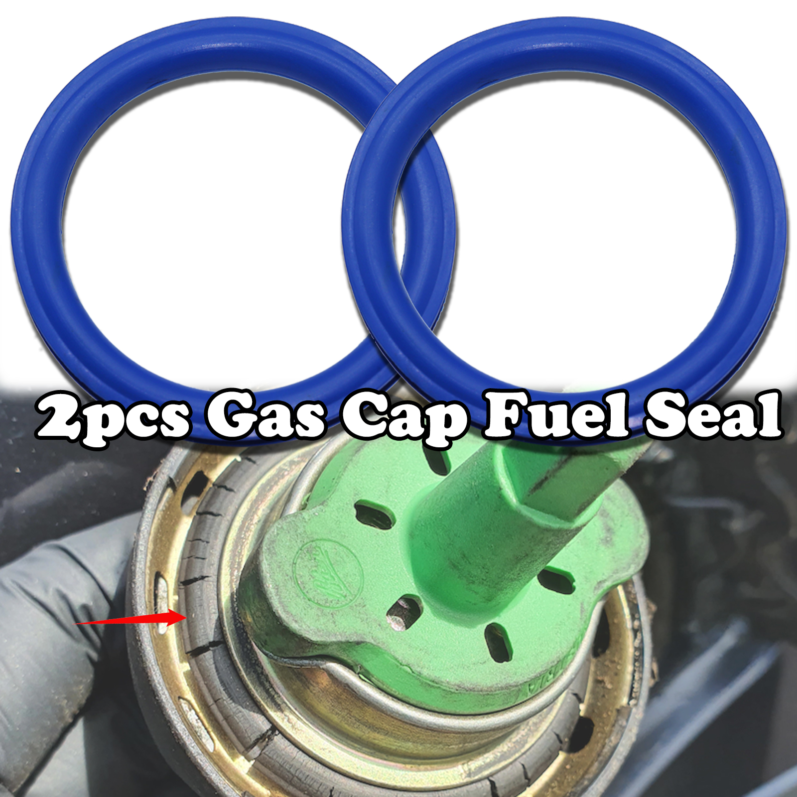 2pcs Gas Cap Fuel Seal Tank Co – Tank O-Ring Seal Bewertung und Preis