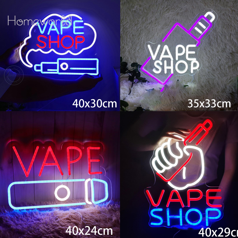VAPE Shop Neon Sign for Smoke  – Vaping Store Bewertung und Preis