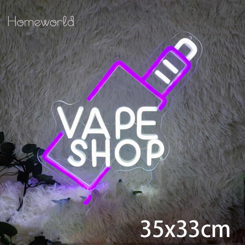 VAPE Shop Neon Sign for Smoke  – Vaping Store Bewertung und Preis