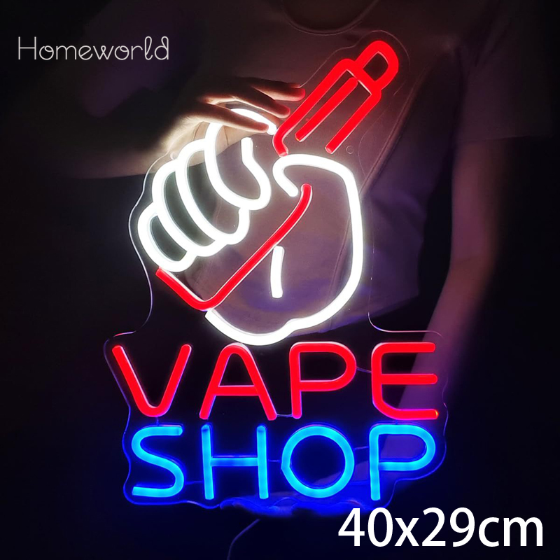 VAPE Shop Neon Sign for Smoke  – Vaping Store Bewertung und Preis