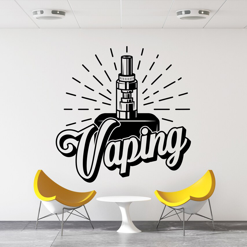 Vape Shop Wall Decal Window St – Vaping Store Bewertung und Preis