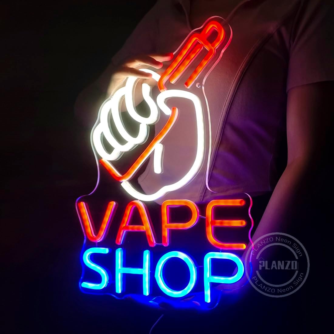 VAPE Shop Neon Sign for Smoke  – Vaping Store Bewertung und Preis