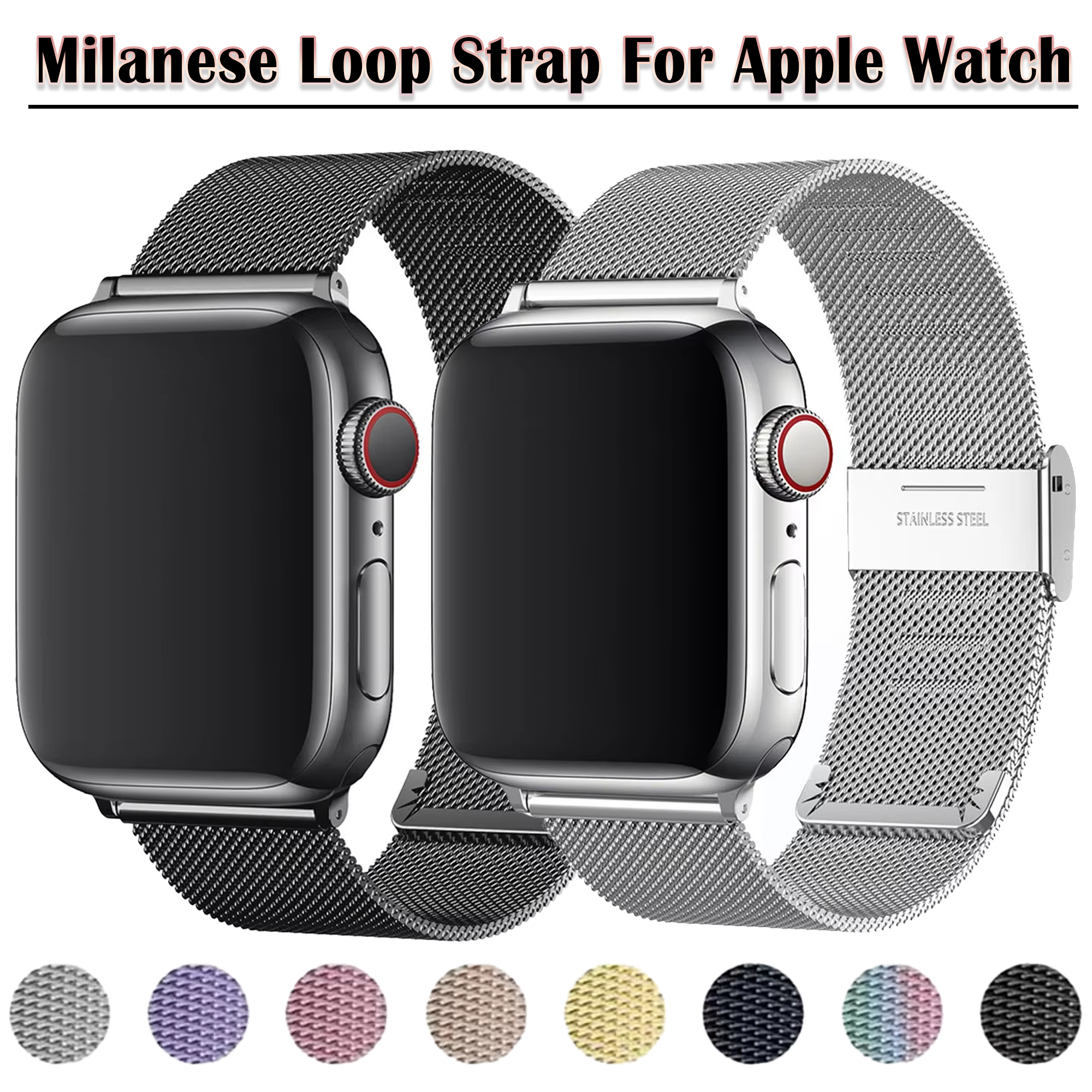 Milanese Loop Band for Apple W – Mesh Coil Strip Bewertung und Preis
