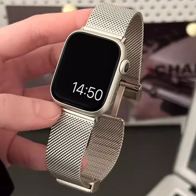 Milanese Strap For Apple Watch – Mesh Coil Strip Bewertung und Preis