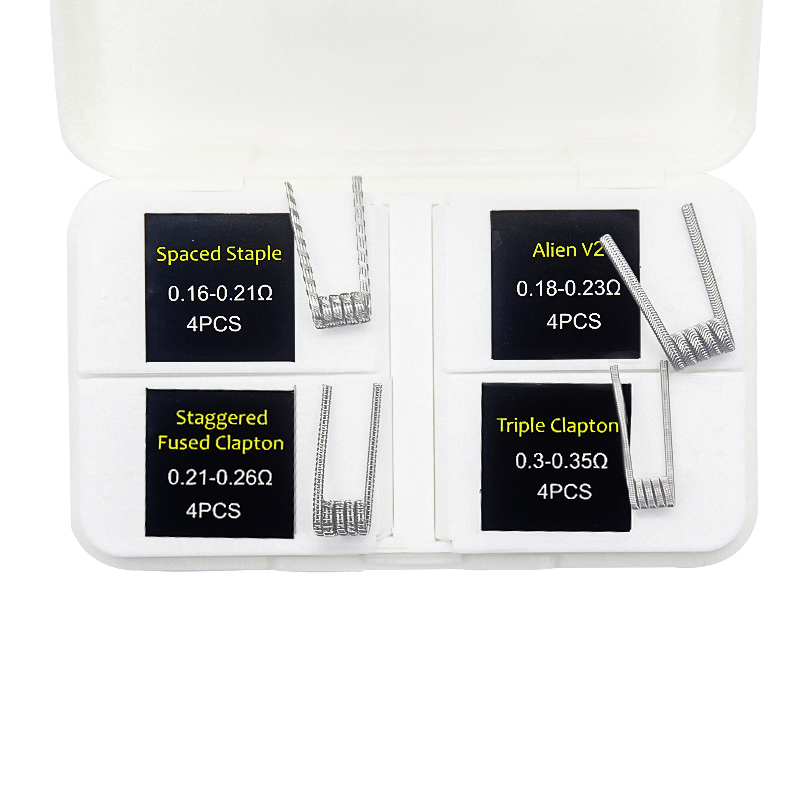 16pcs NI80 Fused Clapton Prebu – Clapton Wire Pre Built Bewertung und Preis