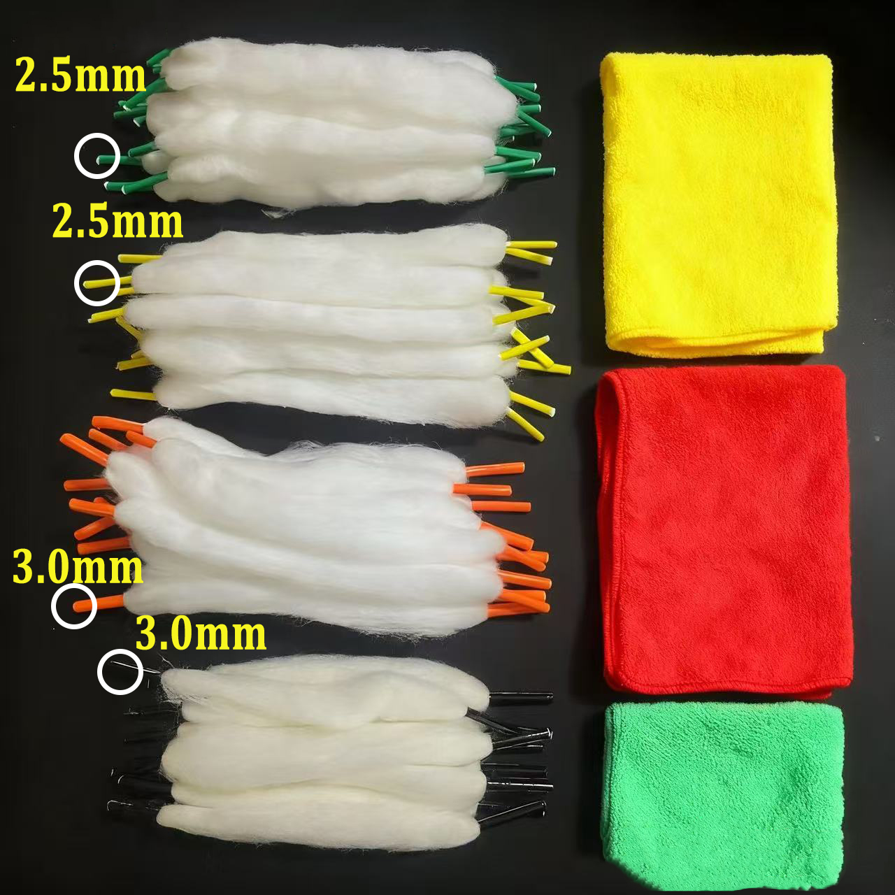 100-10pcs 3.0/2.5mm Colorful P – Cotton Wick Organic Bewertung und Preis