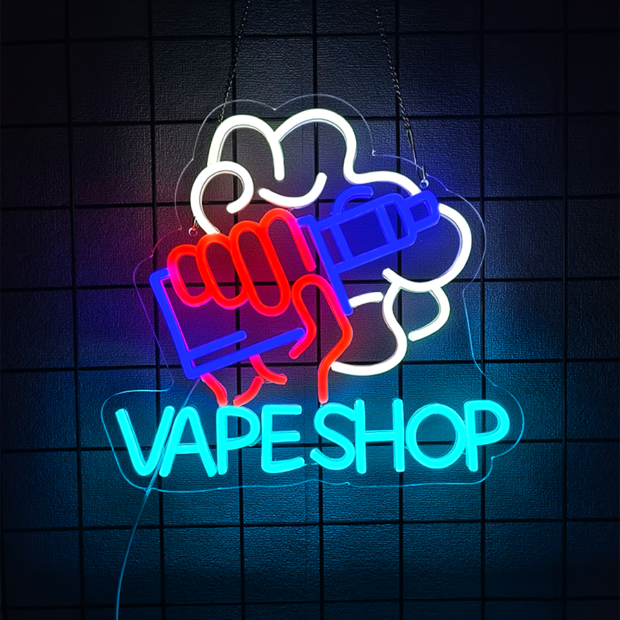 Smoke Series Neon Sign For Wal – Vaping Store Bewertung und Preis