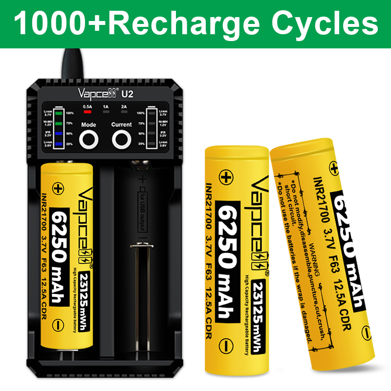 New Vapcell F63 21700 Battery  – Vape Battery 18650 Bewertung und Preis