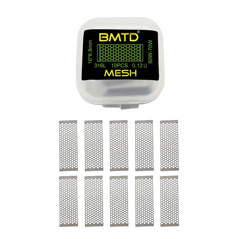 10pcs/box BMTD PreBuilt Coils  – Stainless Wire Ss316 Bewertung und Preis