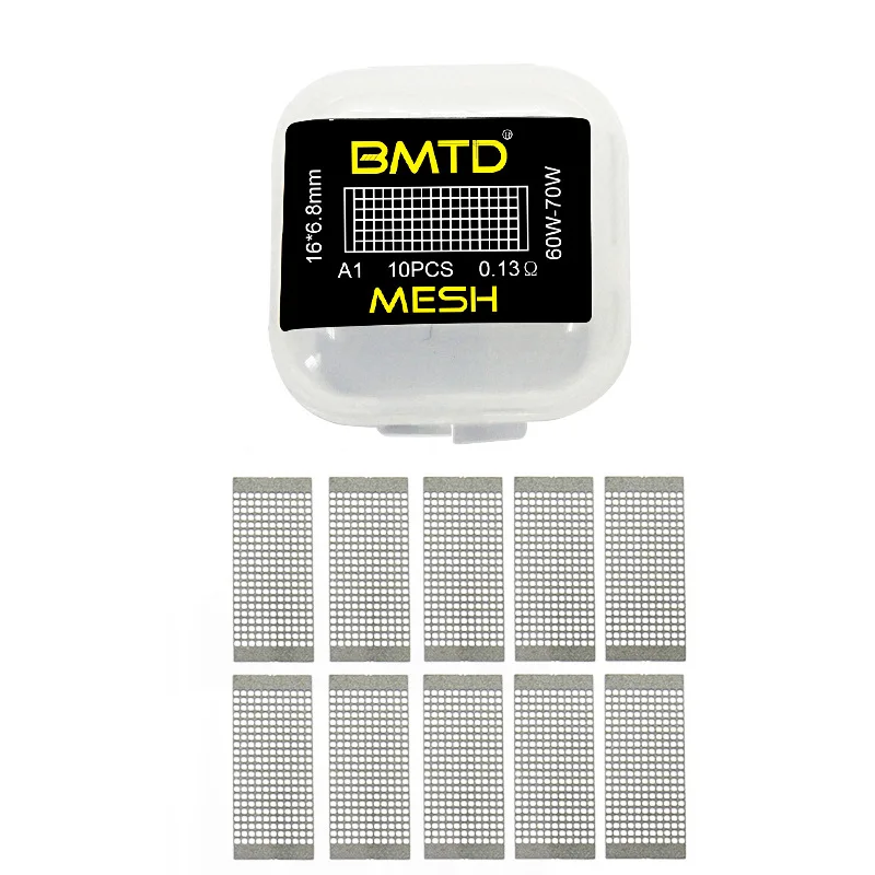 10pcs/box BMTD PreBuilt Coils  – Stainless Wire Ss316 Bewertung und Preis
