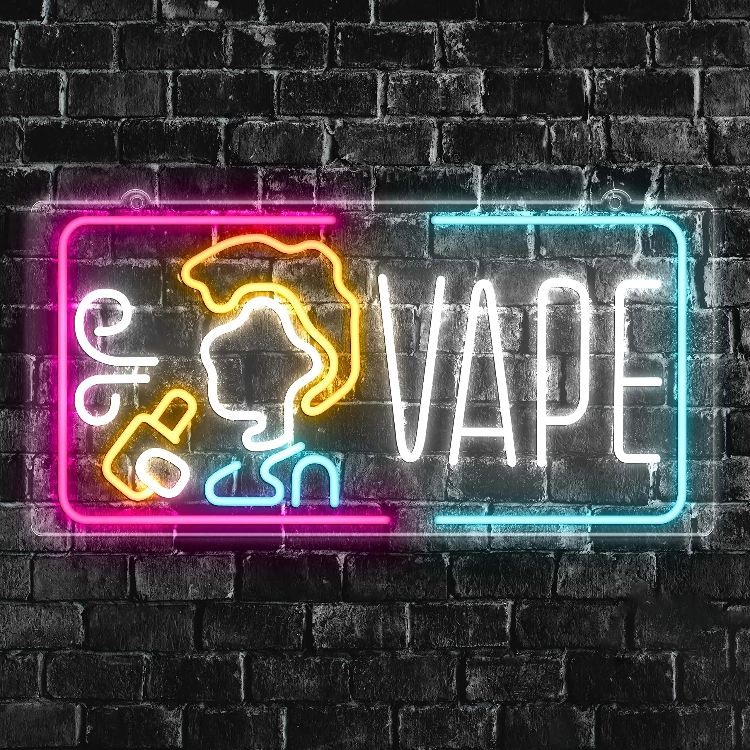 Vape Neon Sign Dimmable Smoke  – Vaping Store Bewertung und Preis